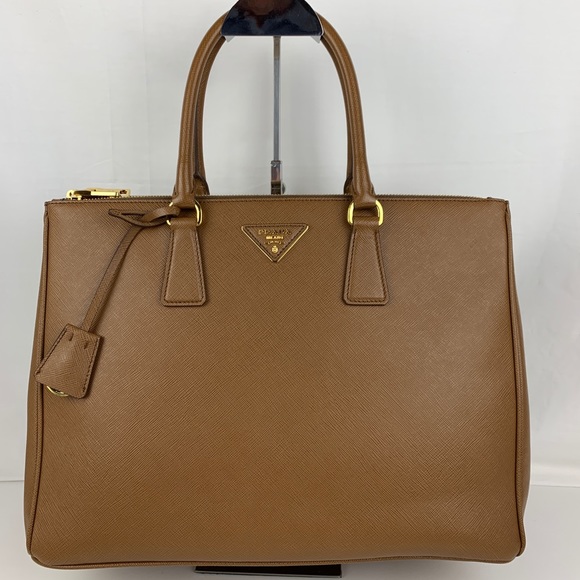 Prada Handbags - New Prada Italian Galleria Large Double Zip Tote